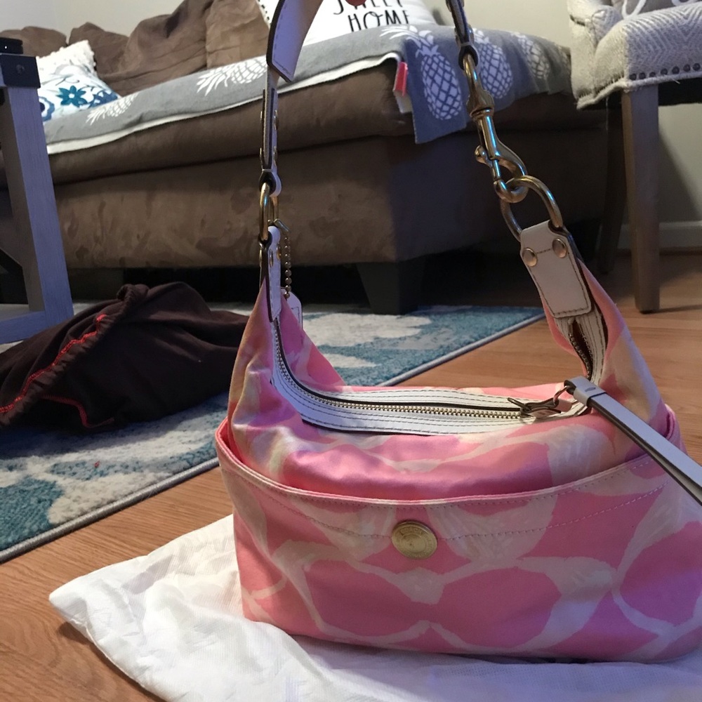 Pink Coach Bag
